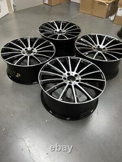 20'' Mercedes C Class Style Alloy Wheels Turbine Cla W117 W118 Gla X156 H247