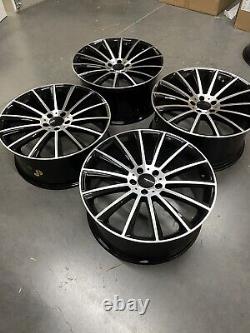 20'' Mercedes C Class Style Alloy Wheels Turbine Cla W117 W118 Gla X156 H247
