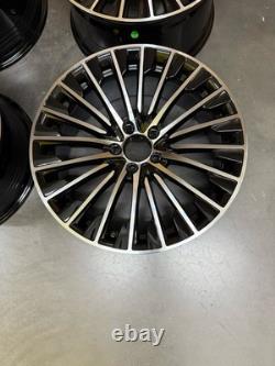 20'' Mercedes New Turbine Twist Style Alloy Wheels C E S Class W221 W222 W223