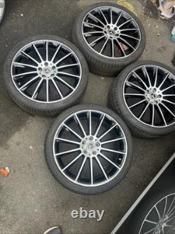 20'' Mercedes Turbine Twist Style Alloy Wheels E Class W213 W214 W238 A238 W207