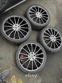 20'' Mercedes Turbine Twist Style Alloy Wheels E Class W213 W214 W238 A238 W207