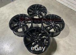 20 NEW Labyrinth Style Alloy Wheels Gloss Black Fits Jaguar E F Pace XE XF XJ