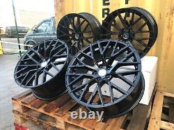 20 NEW R8 V10 Style ALLOY WHEELS X4 Fits AUDI A4 A5 A6 A7 A8 Q5 PCD 5X112