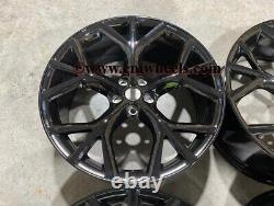20 NEW Storm Style Alloy Wheels Gloss Black Fits Jaguar E F Pace XE XF XJ