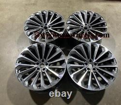 20 New 2021 E Tron GT Style Alloy Wheels Gun Metal Machined VW Transporter T6