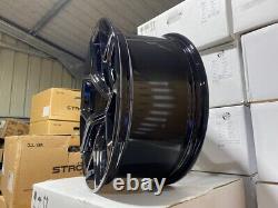 20 New X4 2023 RS6 Style Alloy Wheels Gloss Black Audi A4 A5 A6 A7 A8