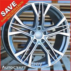 20 Q7 GP Style ALLOY WHEELS X4 TYRES Fits AUDI A4 A5 A6 A7