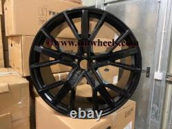 20 RS6 Performance Style Alloy Wheels Black Audi A4 A5 A6 A7 A8 Q5 Q7