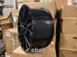 20 RS6 Performance Style Alloy Wheels Black Audi A4 A5 A6 A7 A8 Q5 Q7