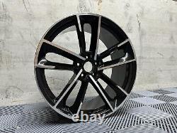 20 RS7 Performance Style Alloy Wheels Gloss Black Machined Audi A4 A5 A6 A7 A8