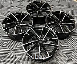 20 RS7 Performance Style Alloy Wheels Gloss Black Machined Audi A4 A5 A6 A7 A8