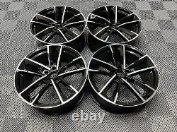 20 RS7 Performance Style Alloy Wheels Gloss Black Machined Audi A4 A5 A6 A7 A8