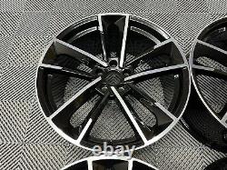 20 RS7 Performance Style Alloy Wheels Gloss Black Machined Audi A4 A5 A6 A7 A8