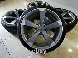 20 Rotor Arm Style Alloy Wheels 5x112 Rs5 Rs4 Rs3 A5 S5 Rs6 T4 Transporter S4