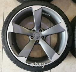 20 Rotor Arm Style Alloy Wheels 5x112 Rs5 Rs4 Rs3 A5 S5 Rs6 T4 Transporter S4