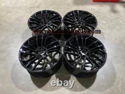 20 Set 2021 RS5 Style Alloy Wheels Gloss Black Audi A5 RS5 5x112