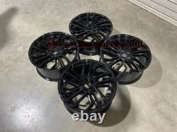 20 Set 2021 RS5 Style Alloy Wheels Gloss Black Audi A5 RS5 5x112