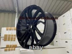 20 Set 2021 RS5 Style Alloy Wheels Gloss Black Audi A5 RS5 5x112