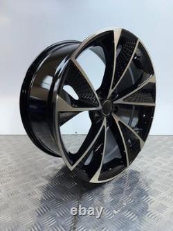 20 Set of 4 RS7 Performance Style Alloy Wheels Black Machined Audi A7 A8A6A4