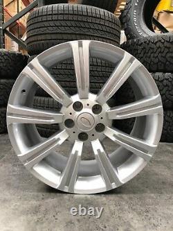 20 Silver Stormer 1 OEM style alloy wheels Land Rover Discovery Range Rover