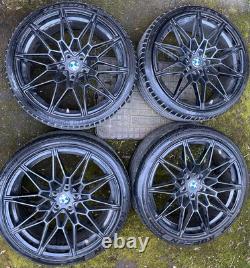20 Staggered BMW 3 4 5 SERIES X3 X4 Z4 i4 M3 Style Alloy Wheels & Tyres