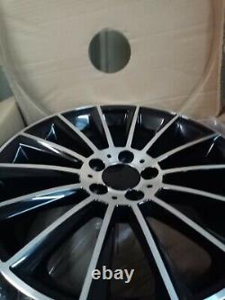 20'' Turbine Twist Style Alloy Wheels & Tyres Mercedes C E S W212 W213 W204 W205