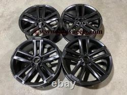 20 VW CANTERA Style Alloy Wheels Satin Black VW AMAROK 4X4 5x120