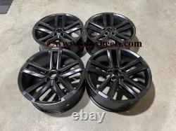 20 VW CANTERA Style Alloy Wheels Satin Black VW AMAROK 4X4 5x120