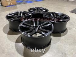 20 VW CANTERA Style Alloy Wheels Satin Black VW AMAROK 4X4 5x120