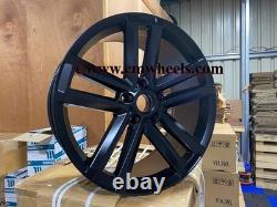 20 VW CANTERA Style Alloy Wheels Satin Black VW AMAROK 4X4 5x120