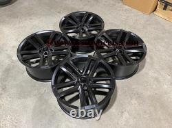 20 VW CANTERA Style Alloy Wheels Satin Black VW AMAROK 4X4 5x120