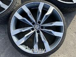 20 VW Tiguan R Style Alloy Wheels 5x112 VW Passat Caddy Golf Audi A3 A4