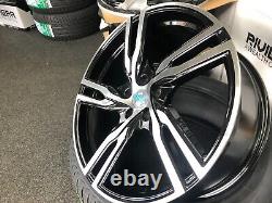 20 Volvo Rdesign Style black alloy wheels & 255/35/20 tyres Volvo V70/S90 +more