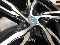 20 Volvo Rdesign Style black alloy wheels & 255/35/20 tyres Volvo V70/S90 +more