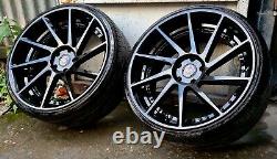 20 Vossen Style Alloy Wheels Pcd 5x120 Gloss 1 2 3 4 5 6 7 8 Series Vw T5 Csl