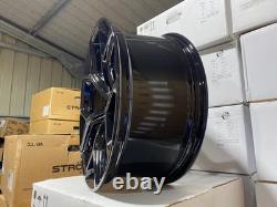 20 X4 2023 RS6 RS7 Style Alloy Wheels Gloss Black Audi A4 A5 A6 A7 A8 5x112