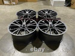 20 X4 RS6 Performance Style Alloy Wheels Gun Metal Audi A4 A5 A6 A7 A8 Q5 Q7