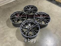 20 X4 RS6 Performance Style Alloy Wheels Gun Metal Audi A4 A5 A6 A7 A8 Q5 Q7 20 X4 RS6 Performance Style Alloy Wheels Gun Metal Audi A4 A5 A6 A7 A8 Q5 Q7
