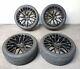 20 Inch Audi A5/s5 New Gloss Black R8 Sport Style Alloy Wheels &tyres X4