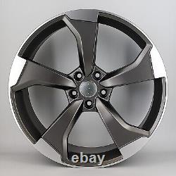 20 rotor style alloy wheels Audi a4 a5 a6 a7 a8 q3 q4 q5 q7 q8 tyres available