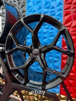 21 Brand New Audi Rs6 Voursprung Style Alloy Wheels 5x112 Audi A5 A7 A8 Q5 Q7