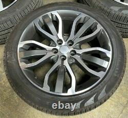 21 Genuine Range Rover Sport L494 Alloy Wheels And Tyres Style 5007