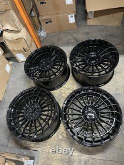 21'' Mercedes Maybach Style Alloy Wheels ML Gle Coupe Gls Class Wider Rear Wheel