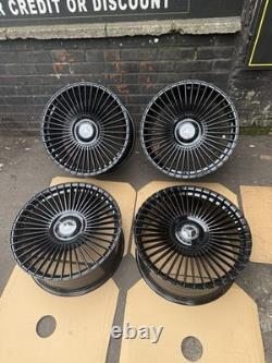 21'' Mercedes Mulit Spoke Style Alloy Wheels S Class W221 W222 W223 Wider Rears