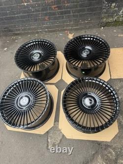 21'' Mercedes Mulit Spoke Style Alloy Wheels S Class W221 W222 W223 Wider Rears