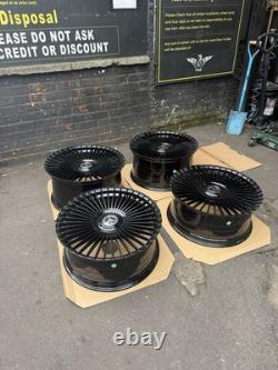 21'' Mercedes Mulit Spoke Style Alloy Wheels S Class W221 W222 W223 Wider Rears