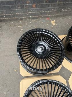 21'' Mercedes Mulit Spoke Style Alloy Wheels S Class W221 W222 W223 Wider Rears