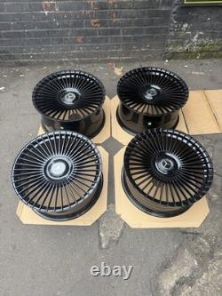 21'' Mercedes Mulit Spoke Style Alloy Wheels S Class W221 W222 W223 Wider Rears
