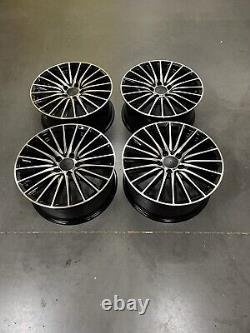 21'' Mercedes Turbine Twist Style Alloy Wheels S Class W221 W222 W223 Wider