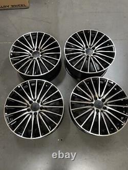 21'' Mercedes Turbine Twist Style Alloy Wheels S Class W221 W222 W223 Wider
